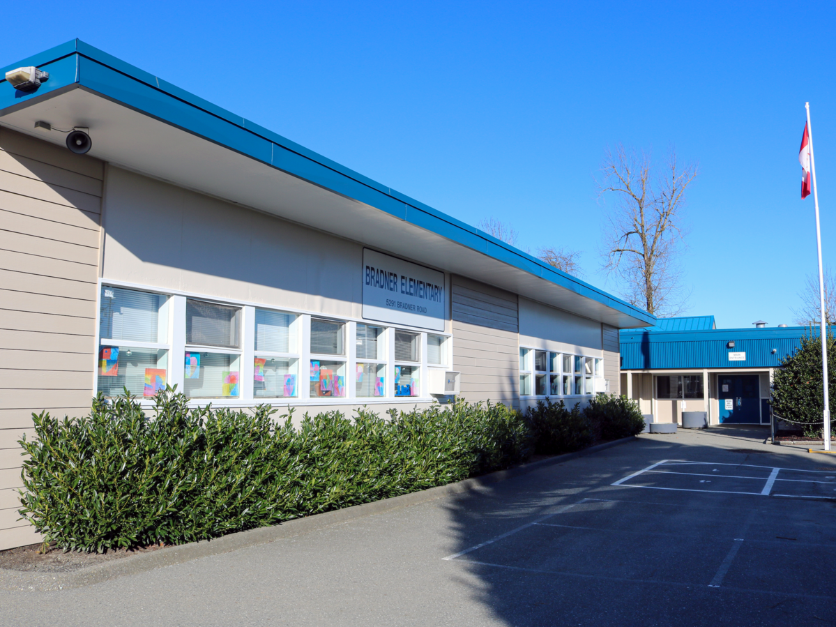 Exterior of Bradner Elementary