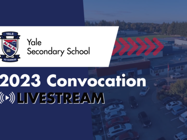 2023 Convocation Graphic for Yale Secondary