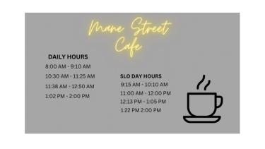 Mane street cafe hours