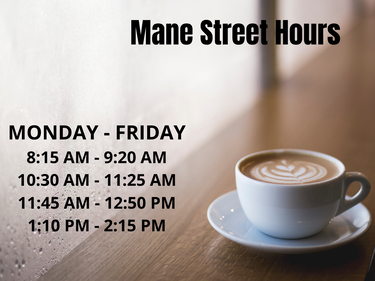 Mane Street Cafe Hours